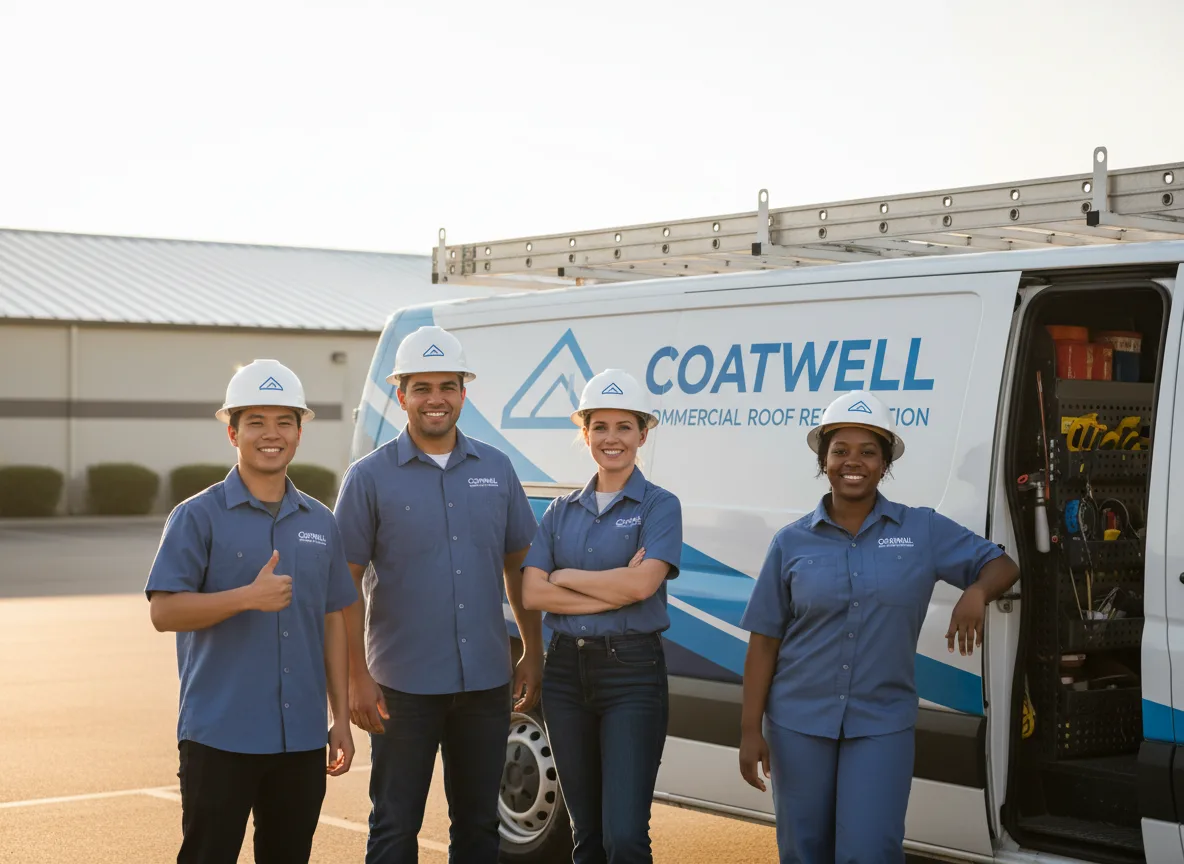 Commercial roof coating company in Milwaukie, OR